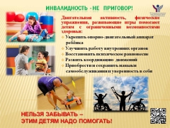 Физическая активность людей с ОВЗ